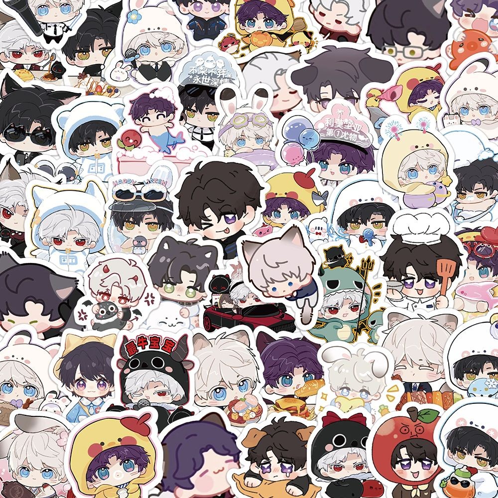 สติ๊กเกอร์ Love and Deepspace 100 ชิ้น Caleb Zayne Xavier Sylus Game Merch สติกเกอร์