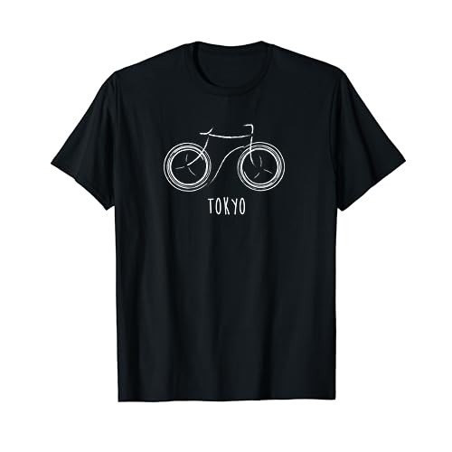 เสื้อยืดผ้าฝ้ายผู้ชาย Tokyo Japan Cute Vintage Retro Bike เสื้อยืด Fast Shipping 4XL , 5XL , 6XL