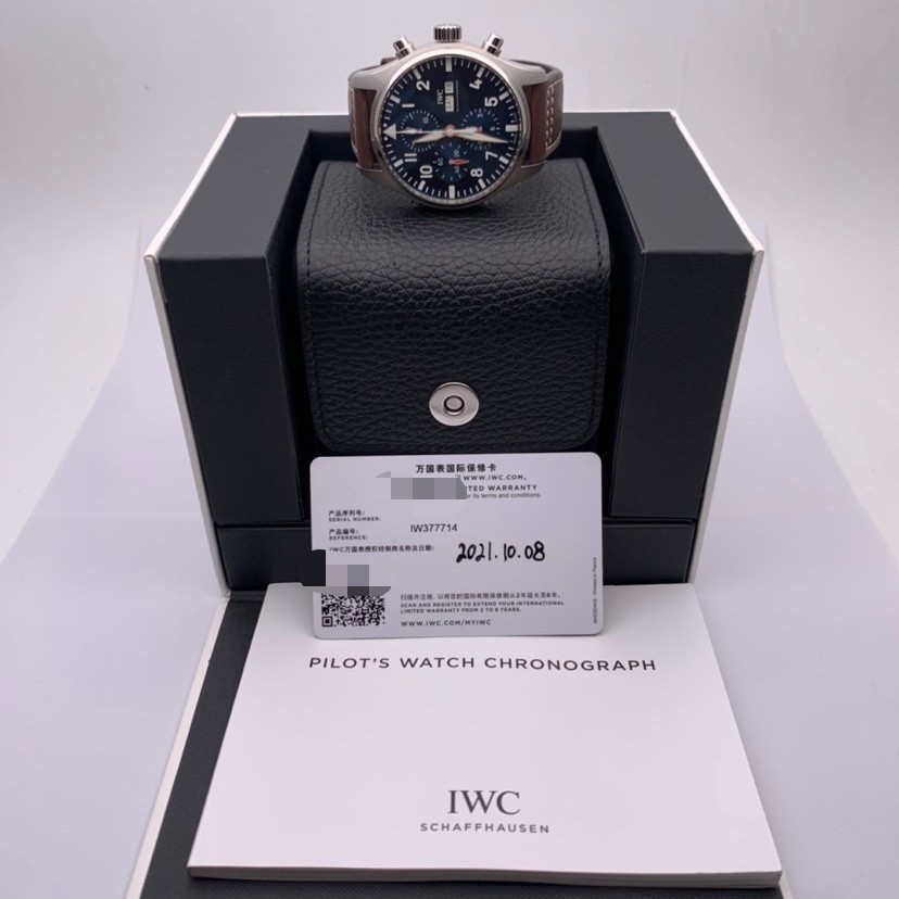 นาฬิกาข้อมืออัตโนมัติ IW สําหรับผู้ชาย377714นาฬิกาข้อมือ IWC Watch Series IWC Switzerland