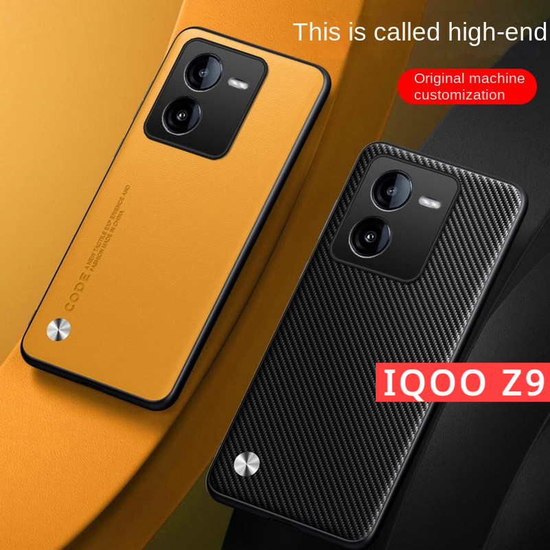 สําหรับ Vivo IQOO Z10 Turbo + Plus Z9 X Z9X Z9Turbo + Z8 Z8X 2024 เคสโทรศัพท์หนังธรรมดาปลอก IQOOZ9 Z10Turbo + นุ่มกันกระแทกใหม่หรูหรา TBrief ฝาหลัง