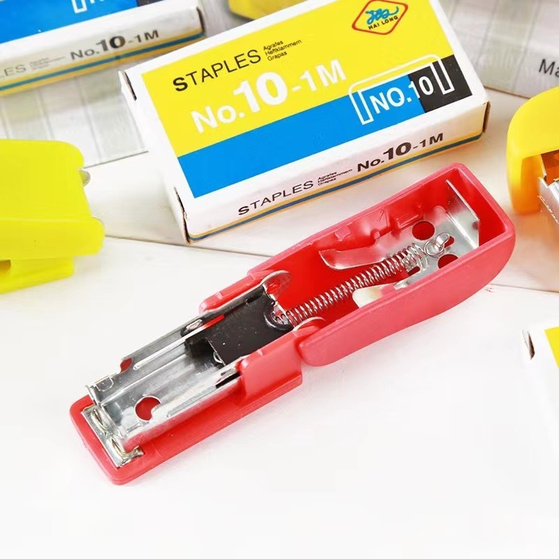 แม็กเย็บกระดาษพกพา ขนาดเล็ก ของแถมลูกค้าพร้อมส่ง - รูปที่ 3