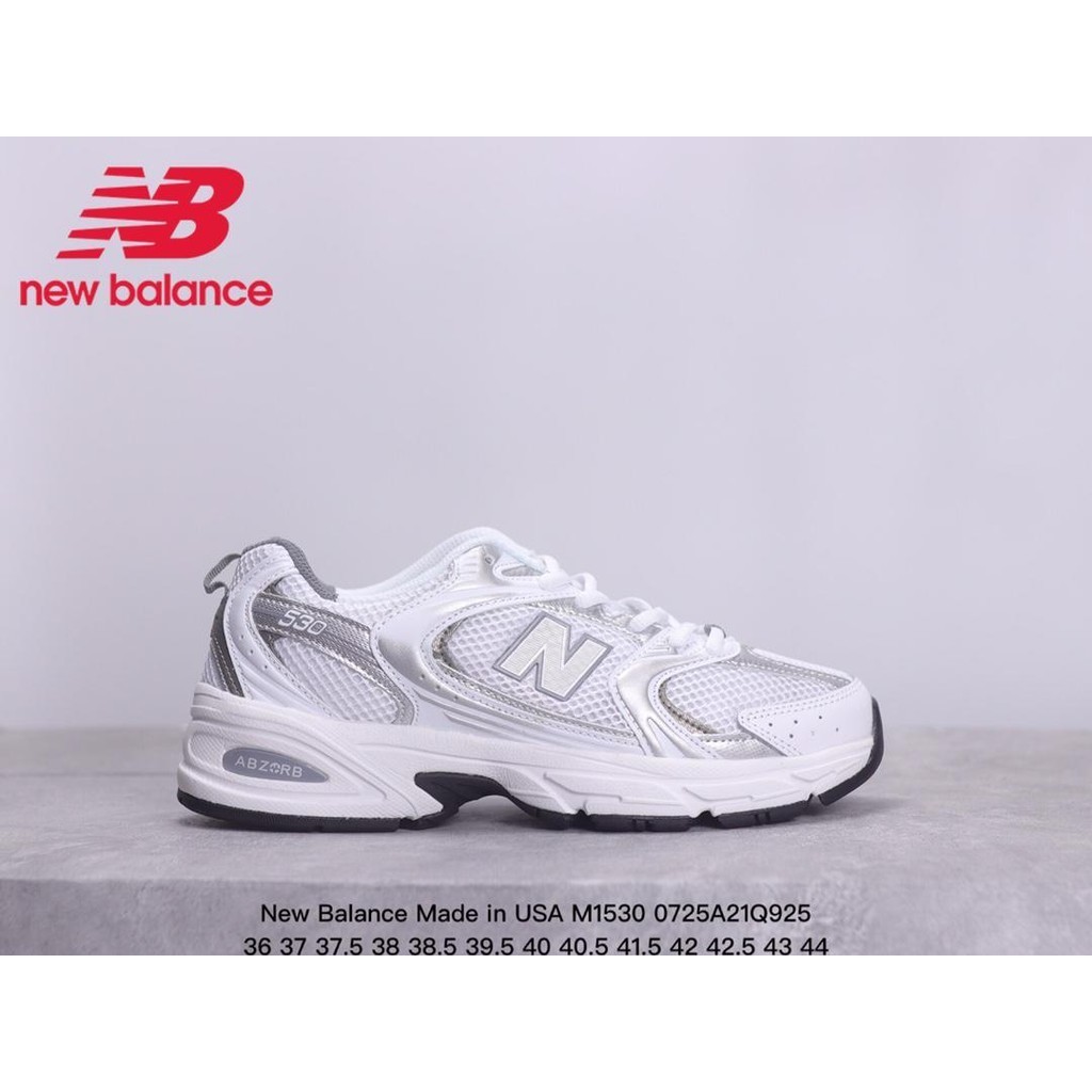 Classic Retro Casual Running Shoes from New Balance Made in USA M1530 Heritage Series รองเท้าผ้าใบผู้ชาย รองเท้าวิ่ง รอง
