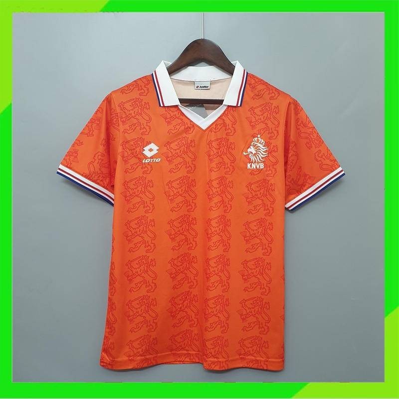 1995 เสื้อฟุตบอลย้อนยุคเนเธอร์แลนด์ Home Away Orange Holland