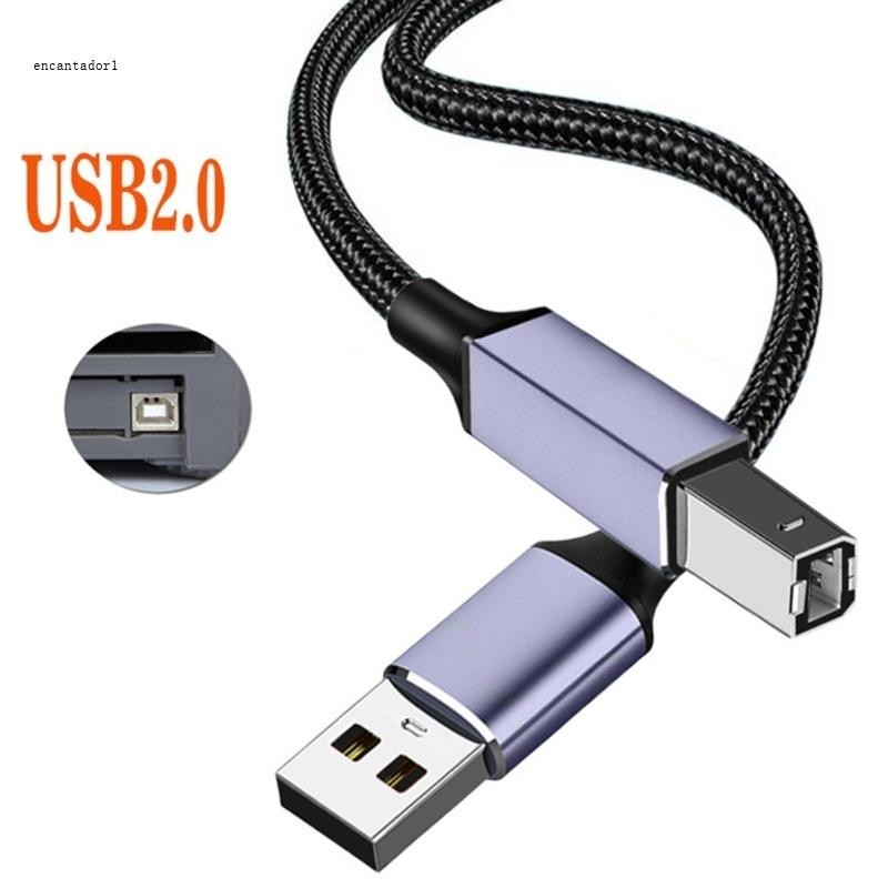 ✿ สายเคเบิลเครื่องพิมพ์ USB 2 0 เป็น USB B อเนกประสงค์ สําหรับเครื่องสแกนเนอร์ MIDI Controller MIDI