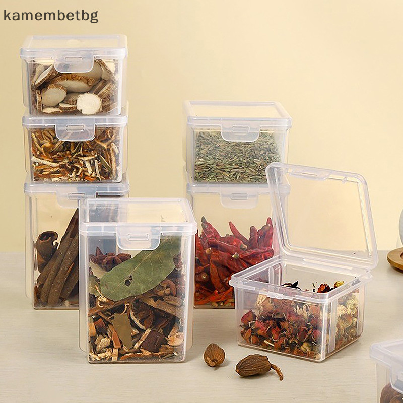 Kamembetbg กล่องพลาสติกซีล สําหรับเก็บเมล็ดธัญพืช ในตู้เย็น