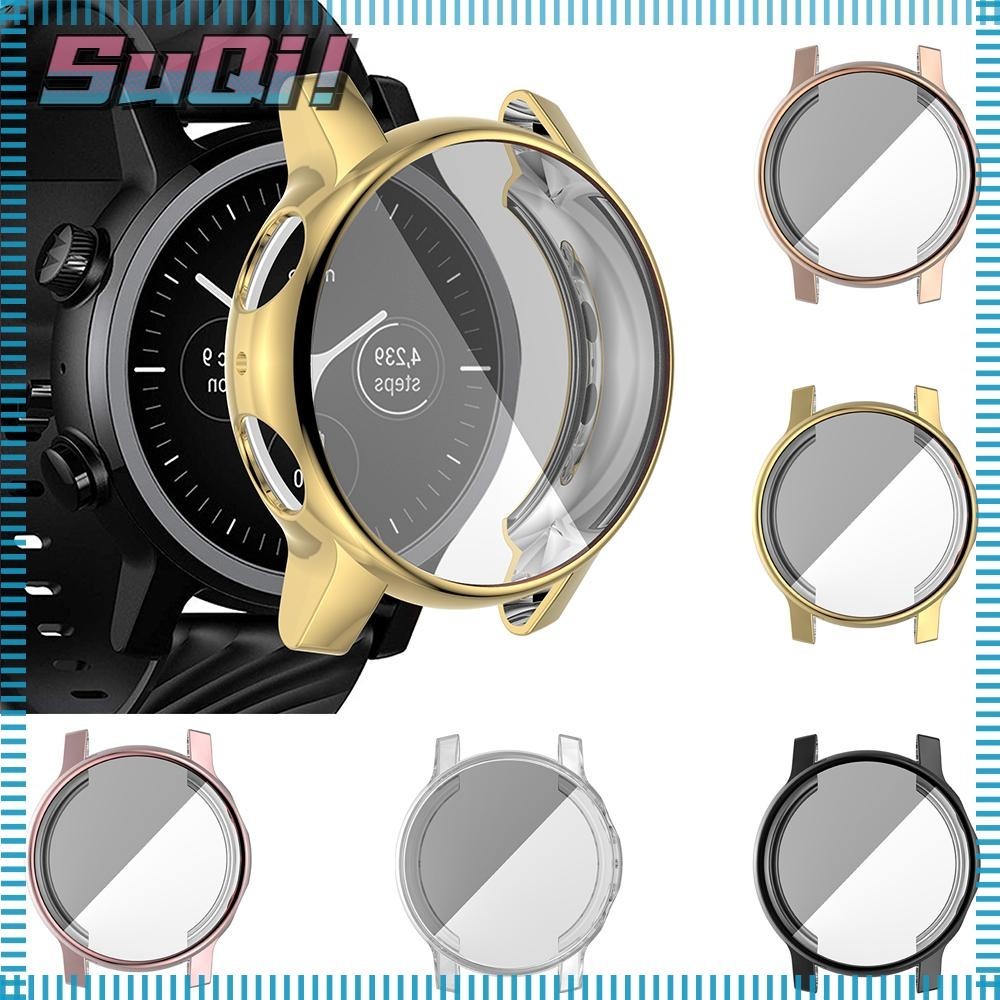Suqi เคสนาฬิกาข้อมือ แบบเต็มหน้าจอ อุปกรณ์เสริม สําหรับ Moto 360 3rd Gen Watch