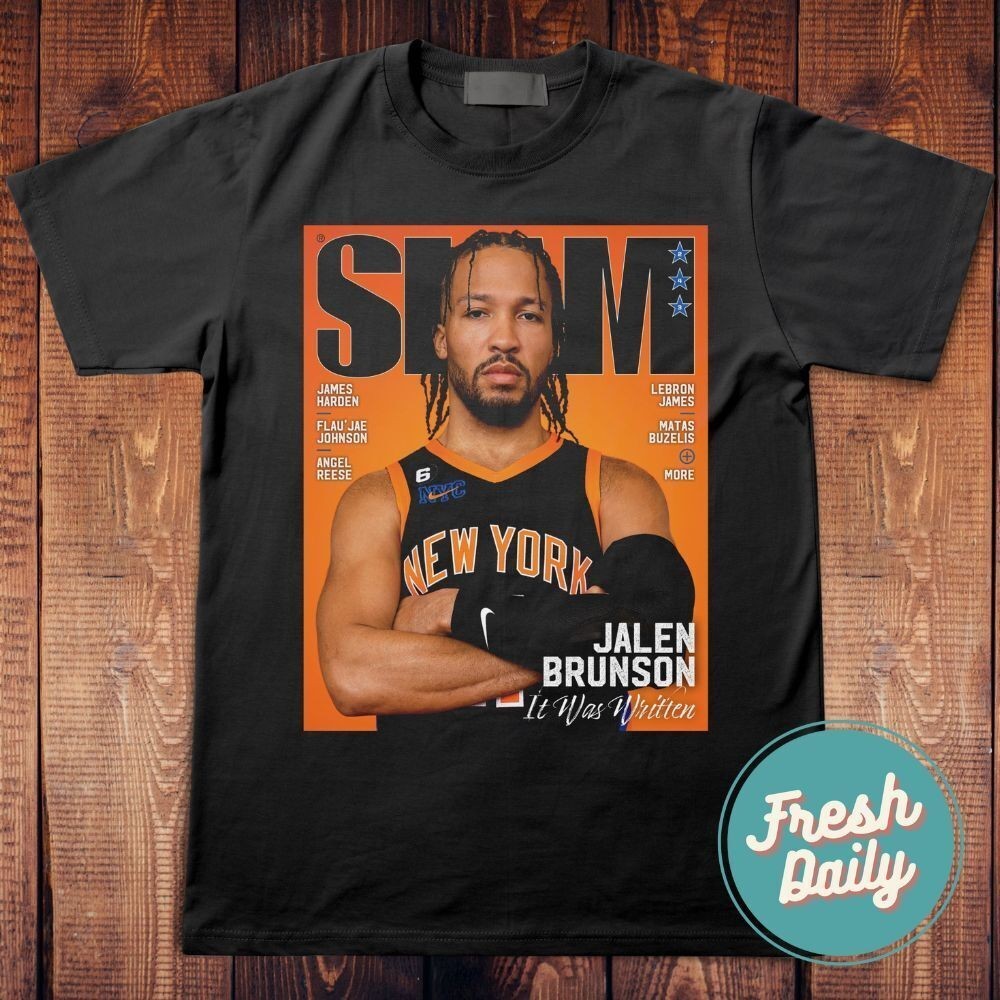 เสื้อยืดปก Jalen Brunson Ny Slam