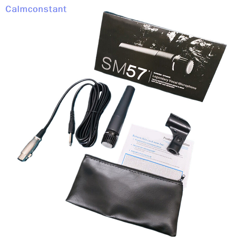 Ca > โลหะ SM57 Cardioid ไมโครโฟนแบบไดนามิกสําหรับเวทีร ้ องเพลง Professional ไมโครโฟนแบบมีสายสําหรับ Shure คาราโอเกะ BBOX บันทึก Vocal ดี