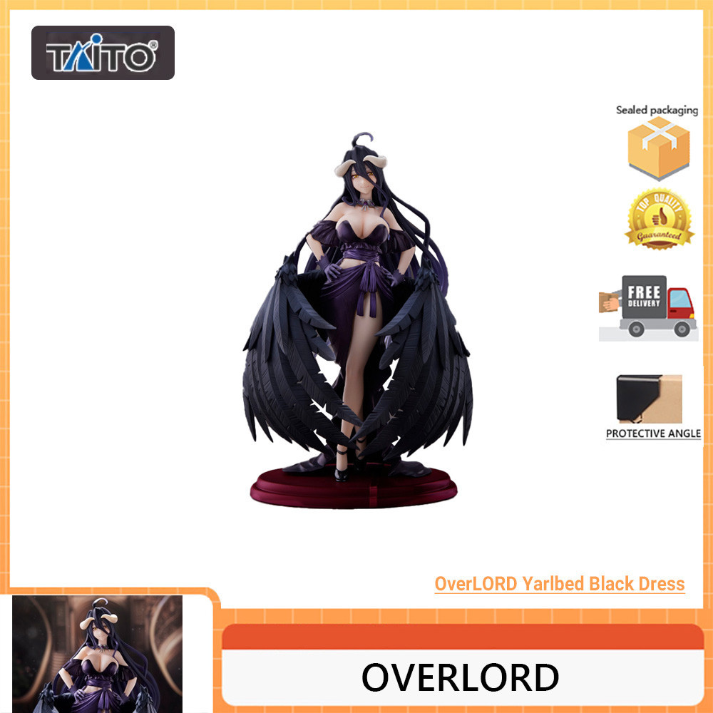 Taito OVERLORD 14200 Scenery AMP Artist Masterpiece OVERLORD Albedo ชุดเดรสสีดํา