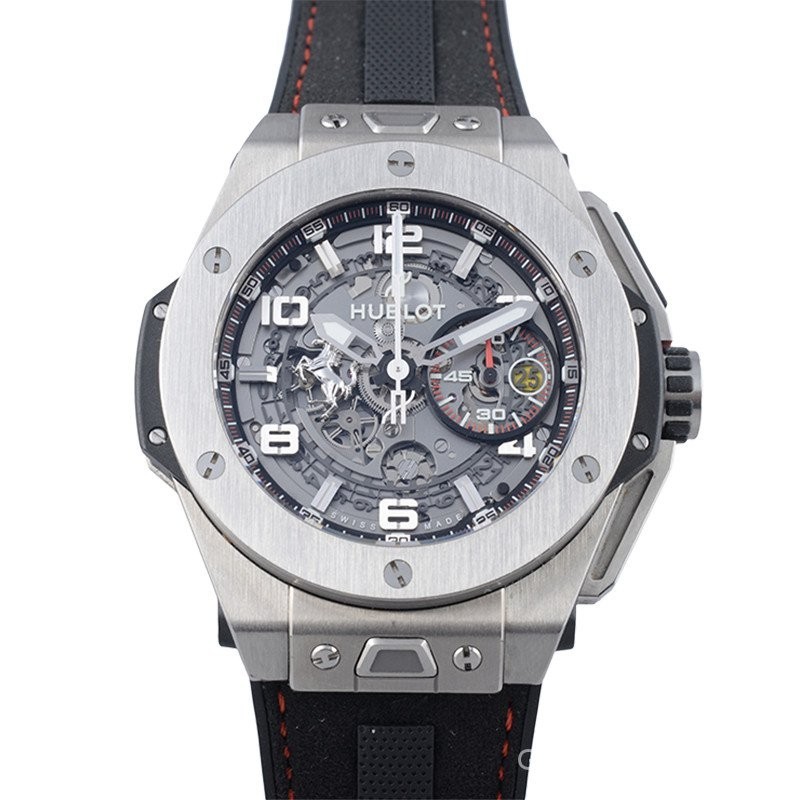 Classic Fusion Series Titanium Automatic Mechanical Chronograph Men 's Watch นาฬิกาข ้ อมือ 401.Nx.0123.Gr 9PX2