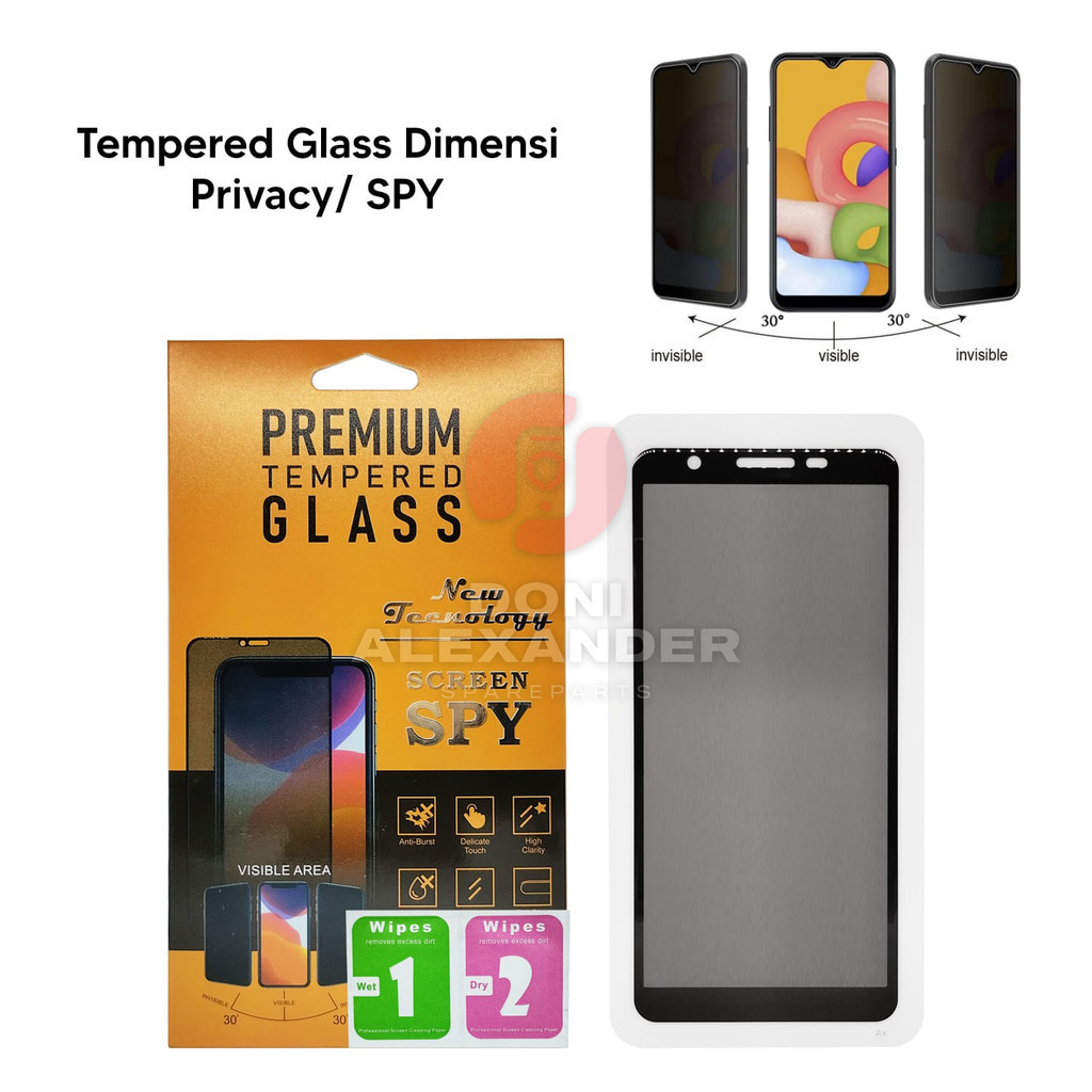 ANTI GLASS DIMENSIONS PRIVACY ฝาครอบเต็มรูปแบบ XIAOMI REDMI NOTE 5A