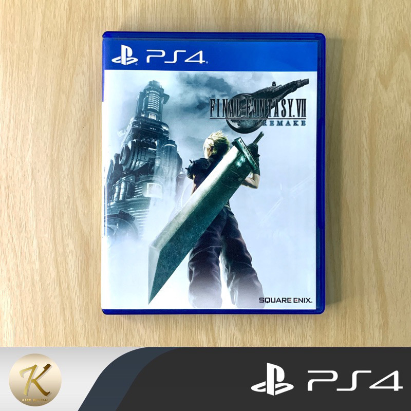แผ่นเกมส์ PS4 : FF7 FINAL FANTASY VII REMAKE (ไฟนอลแฟนตาซี 7)📍 รองรับภาษาอังกฤษ (มือสอง สินค้าพร้อมจ