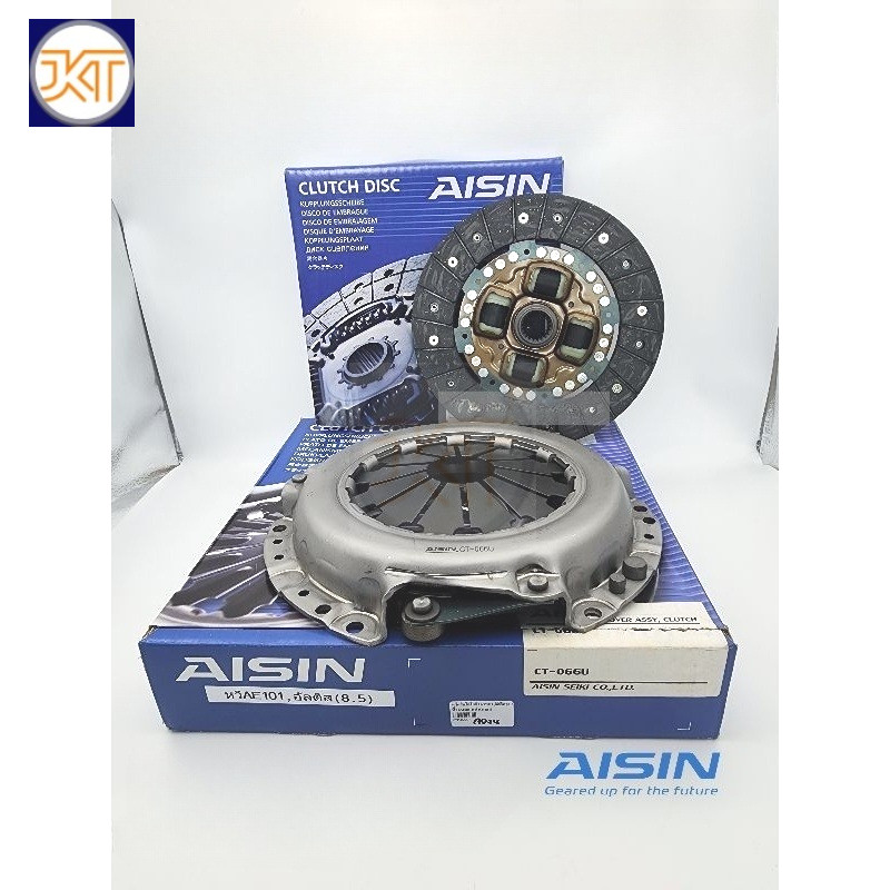 แผ่นคลัช + หวีคลัช (8.5")Toyota AE101,Altis,Vios,Yaris,Soluna เกียร์ธรรมดา หวีCT-066U(CT-013A)/แผ่นDT-124VA Aisinแท้