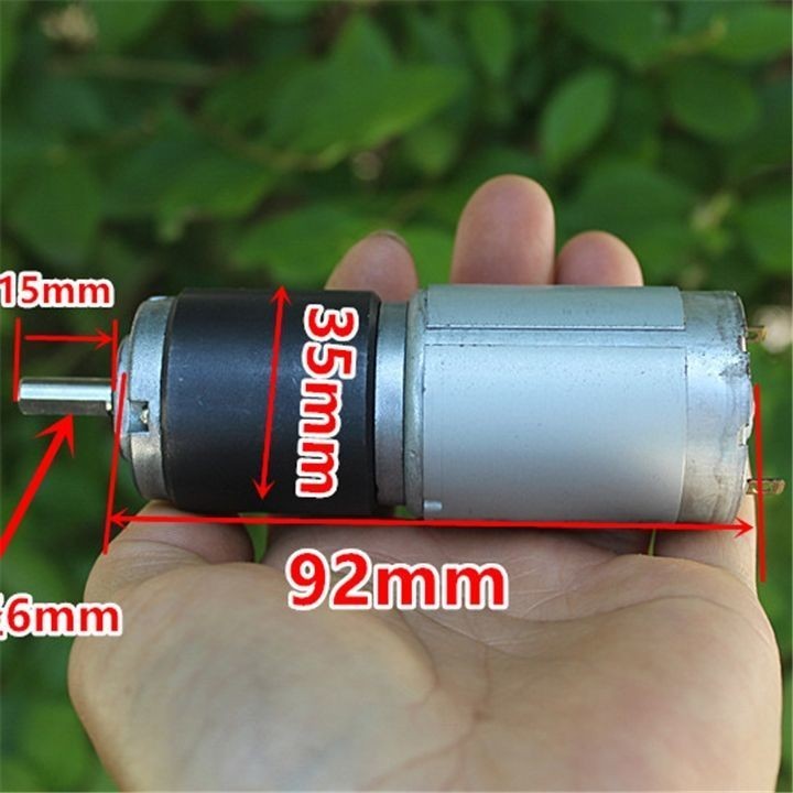 540ดาวเคราะห์ DC มอเตอร์เกียร์อัตราทดเกียร์สูงแรงบิดขนาดใหญ่มอเตอร์ช้า12โวลต์5รอบต่อนาที