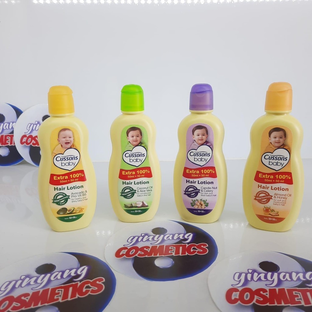 Cussons Baby Hair Lotion 50ml + 50ml Baby Hair Care