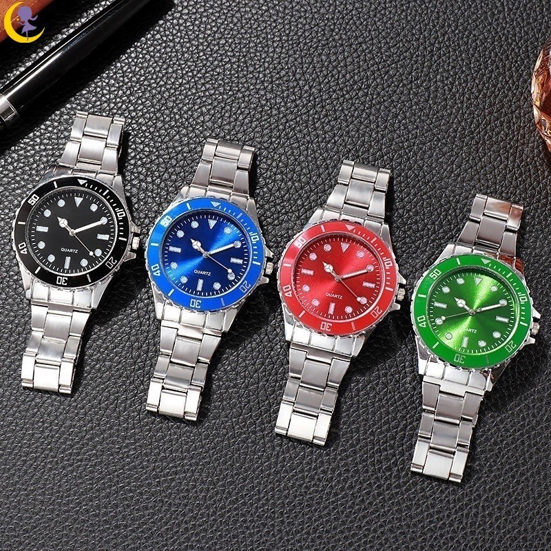 ใหม ่ 40 มม.นาฬิกาผู ้ ชายสแตนเลส Reloj Hombre 2022 แฟชั ่ น Analog ควอตซ ์ Mens นาฬิกา Casual ชายนาฬิกา YIDEA