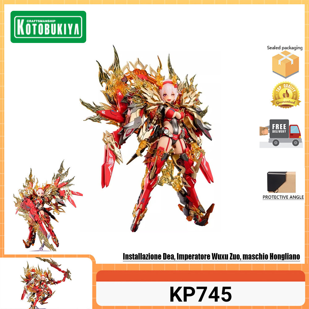 Kotobukiya KP745 Ready Stock Machine Girl Goddess Device Emperor Witch Susano Red Lotus Assembly Mod