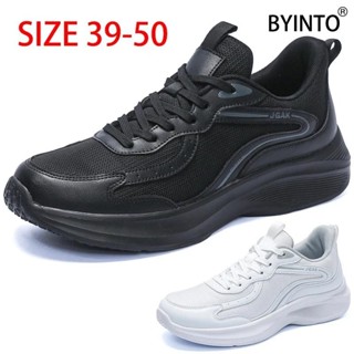 ขนาดใหญ่39-50ผู้ชายตาข่ายระบายอากาศบินทอผ้ากีฬารองเท้าวิ่งซู…