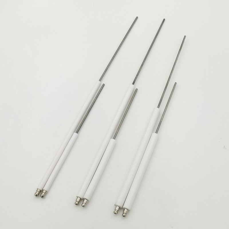 เตาแก ๊ สเซรามิคเข ็ มจุดระเบิดเตาดีเซลหัว Ignitor Rod Electrode Long Burning Stick Ion Probe สําหรับการตรวจจับเปลวไฟ