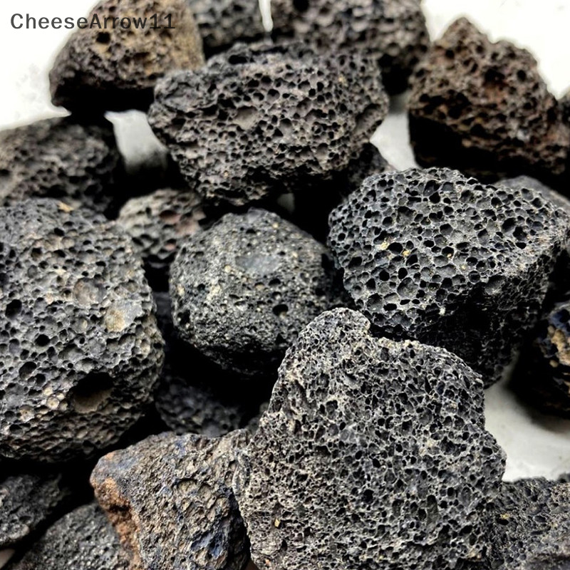 Che 100g/pack หินภูเขาไฟที ่ มีรูพรุนธรรมชาติ หินดั ้ งเดิม Geode Decor TH