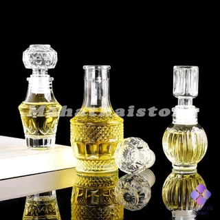 Mahathai ขวดไวน์ขนาดเล็ก ขวดเหล้า วิสกี้ ขวดคริสตัล Glass bottle
