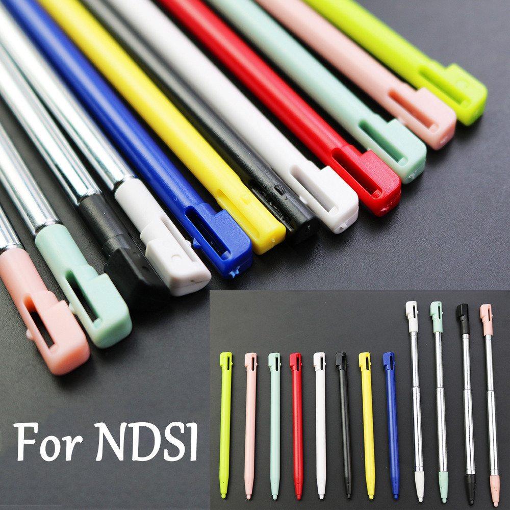 1ชิ้นพลาสติกหน้าจอสัมผัสปากกาStylusเปลี่ยนสําหรับNintendo NDSIหน้าจอสัมผัสปากกาพลาสติกStylusปากกาสัมผัสโลหะTelescopicปากกาสําหรับDSI
