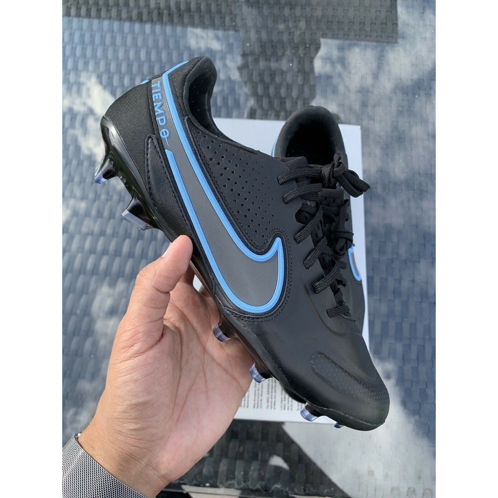 Men Tiempo Legend 9 Elite FG Soccer Cleat Shoe Black Size 39-45 CZ8482-004