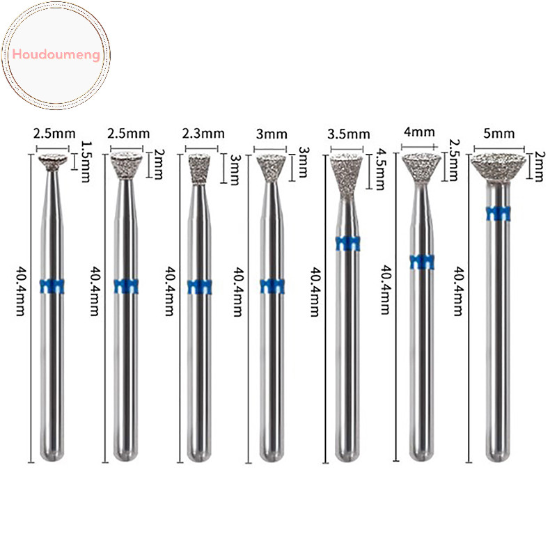 Houdoumeng Diamond Electric Machine Nail Gel Polish Cutter Drill Bits เล ็ บ Bit File TH