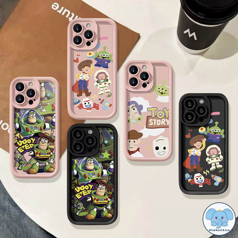 เอเลี่ยนทอยสตอรี่บัซไลท์เยียร์เคส OPPO A17 A77 A9 A5s A16 A17K A38 A15 A18 A58 A7 A12 A5 A16K A53 A57 A78 A54 A3s