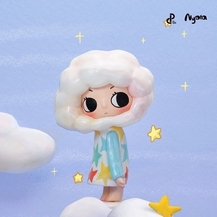 ของแท ้ POPMART POPMART Nyota Soft Life Mystery กล ่ องของเล ่ นน ่ ารักอินเทรนด ์ ตกแต ่ งของขวัญ