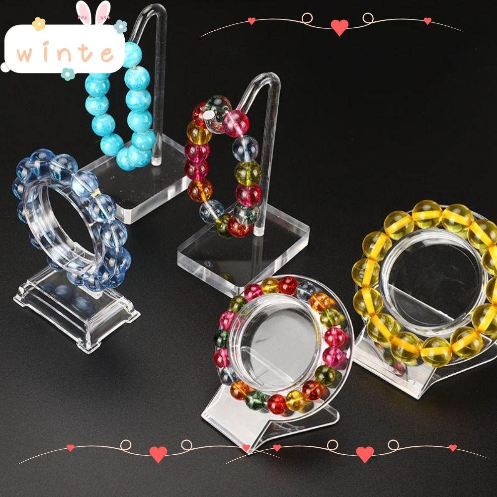 Winte สร ้ อยข ้ อมือ Display Rack , สะดวกกําไลข ้ อมือ Organizer Stand , อะคริลิค Creative Storage Stand