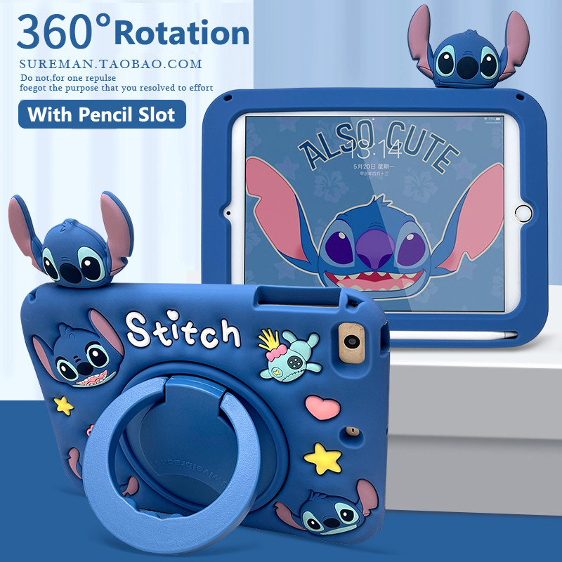 ปลอกสําหรับ IPad Pro 13 2025 M5 Air 13 นิ้ว 2025 M3 M2 Pro 13 2024 7th Pro 12.9 2022 360° หมุนยืนน่า