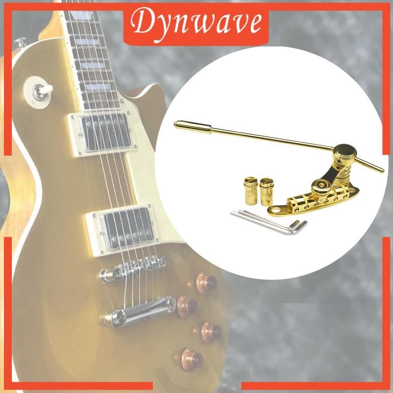 [Dynwave ] กีตาร ์ Tremolo Bridge, Metal Tailpiece, Tremolo Electric Guitar Bridge, สําหรับเปลี ่ ยน - รูปที่ 2