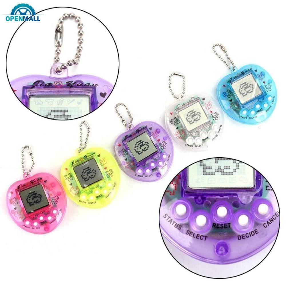 OM 168 Pets in 1 Transparent Peach Design Virtual Cyber Funny Pet Play Toy N6U9