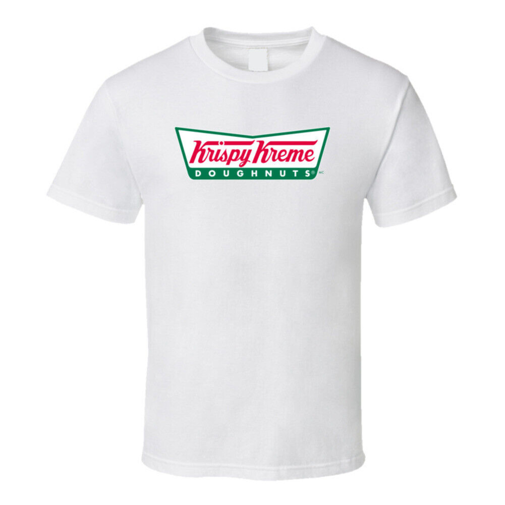 Krispy Kreme Doughnuts เสื้อยืดอาหารจานด่วนที่โปรด