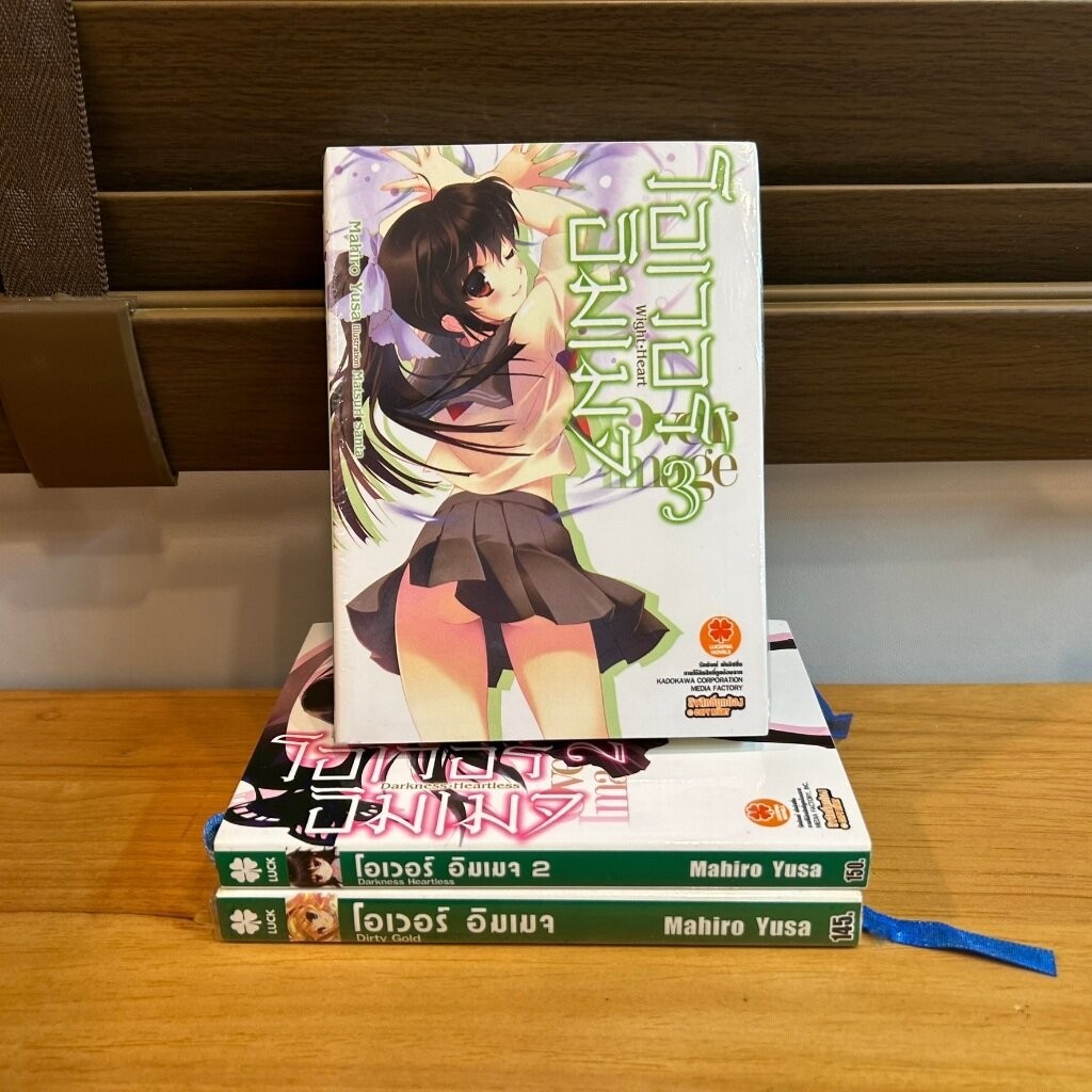 [LIGHT NOVEL] โอเวอร์อิมเมจ Over Image เล่ม 1-3 ... Chibimaru เขียน (มือหนึ่งปนมือสอง) ไลท์โนเวล