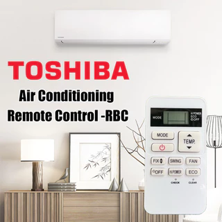ร้านคนไทย! รีโมทแอร์ toshiba โตชิบ้า RBC-ASX11E-C (สั่งตามภาพ)