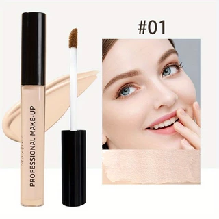 คอนซีลเลอร์เนื้อแมท 6 สีที่ติดทนนานครอบคลุมรอยสิวความหมองคล้ําและฝ้าบนใบหน้าแต่งหน้าถือคอนซีลเลอร์กันน้ําและควบคุมความมัน