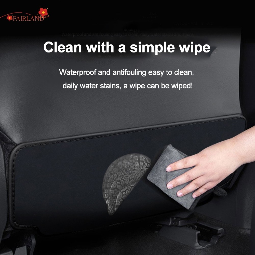 💯FAIRLAND 💯 คุณภาพสูง Flip Fur Seat Anti-Kick Mats สําหรับ Toyota สําหรับ RAV4 และสําหรับ Highlander