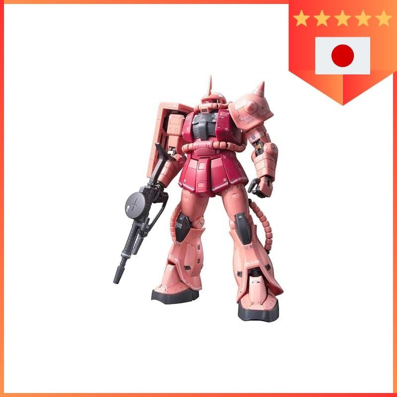 RG Mobile Suit Gundam MS-06S Char's Zaku 1/144 Scale Pre-painted Plastic Model from Japan