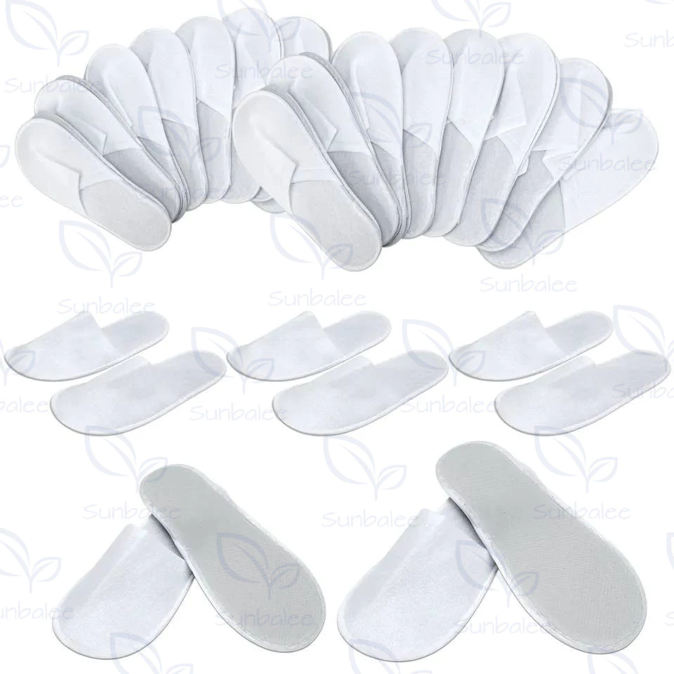 สลิปเปอร์ 1 บาท สลิปเปอร์โรงแรม กระดาษ ใช้แล้วทิ้งได้ รองเท้าใส่ในบ้าน รองเท้าใส่ในโรงแรม สินค้าพร้อมส่ง thumbnail 6