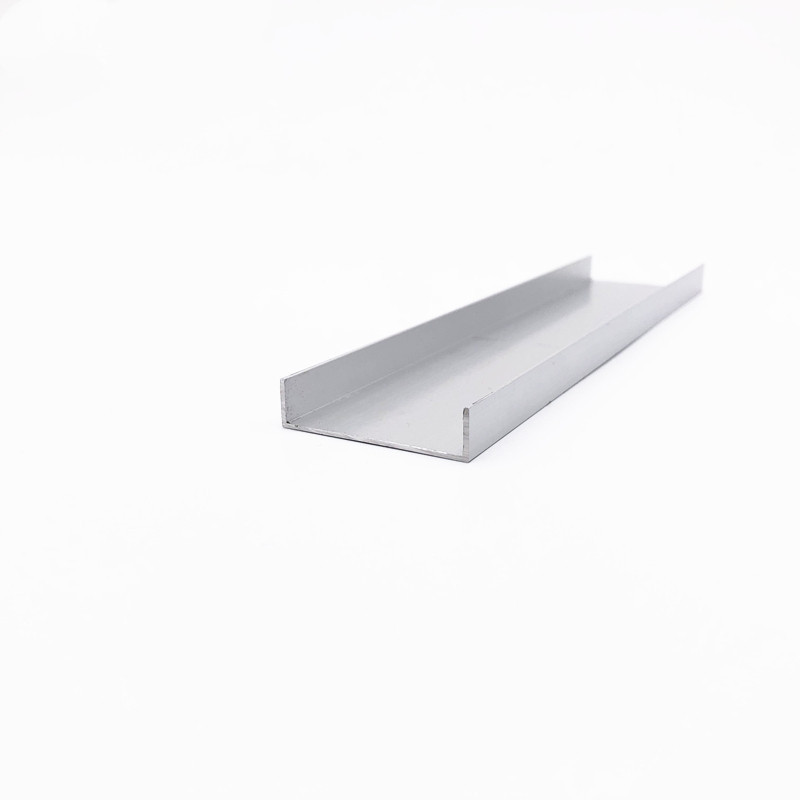 อลูมิเนียมอัลลอยด์ U Channel Cladding Strip 25 * 30 * 40 * 50 มม. อลูมิเนียมโปรไฟล์ U Channel