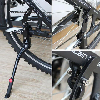 Kamembetbg Road Kick Stand ขาตั้งอลูมิเนียม 24/26/27.5/29/700C ปรับจักรยานเสือภูเขาสนับสนุนด้านข้างที่จอดรถด้านหลัง TH