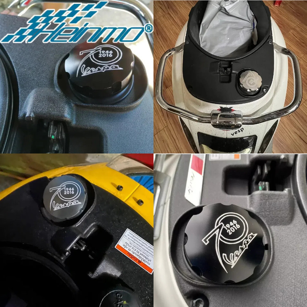 สําหรับ VESPA GTS 300 250 125 200 GTV Sprint 125 150 250 300 300ie ถังน้ํามันเชื้อเพลิงแก๊สฝาครอบน้ํามัน