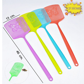 TTHOME  ไม้ตีแมลงวัน พลาสติกหนาด้ามยาว  ไม้ตี ไม้ตบแมลงวัน ไ…