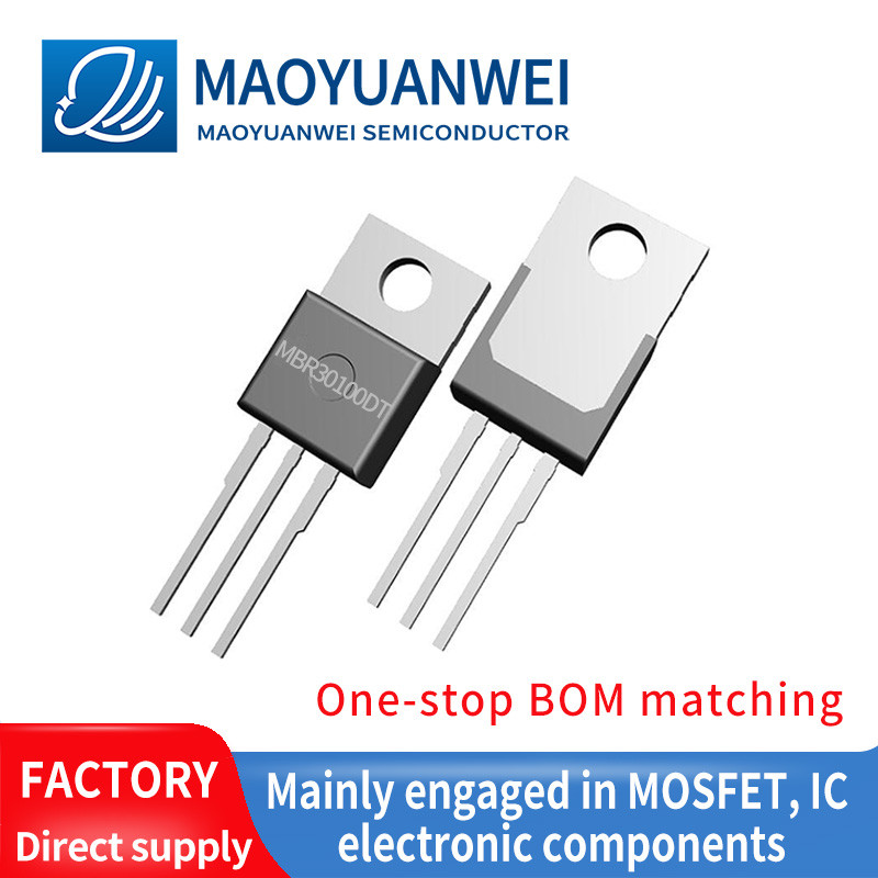 10 ชิ้น MBR30100DT Shoteki ไดโอด SB30100CT 30A100V TO220 MBR30100