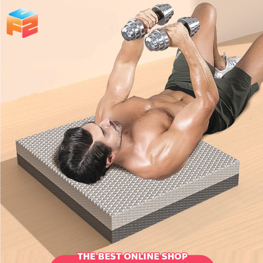 F2C แผ่นโฟมออกกำลังกาย ข้น5-6cm สำหรับรองเข่า ฝึกทรงตัว ไม่ยุบ มีหลายสีให้เลือก