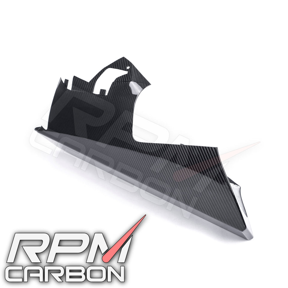 อกล่าง คาร์บอน Yamaha R1 R1M Carbon Fiber Race Belly Pan Lower Fairings