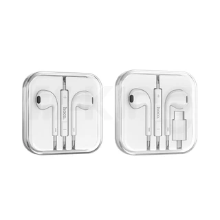 Hoco หูฟังสาย M101 ของแท้ 100% อัพเกรดเสียงดี 32โอมห์ มีไมค์สมอลทอร์ค สีใหม่ Jet Black Stereo