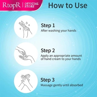 RtopR FDA ครีมบำรุงมือจากน้ำมันมะกอก - สารสกัดจากน้ำมันมะกอกและวิตามิน E ช่วยให้ความชุ่มชื้น ป้องกันการแตกแห้ง ไม่มันและมีกลิ่นหอม ขนาดพกพา
